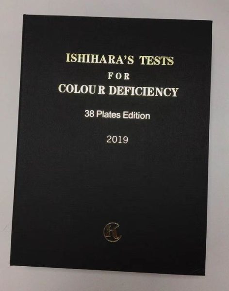 Ishihara’s Tests for colour deficiency 38 plates edition
